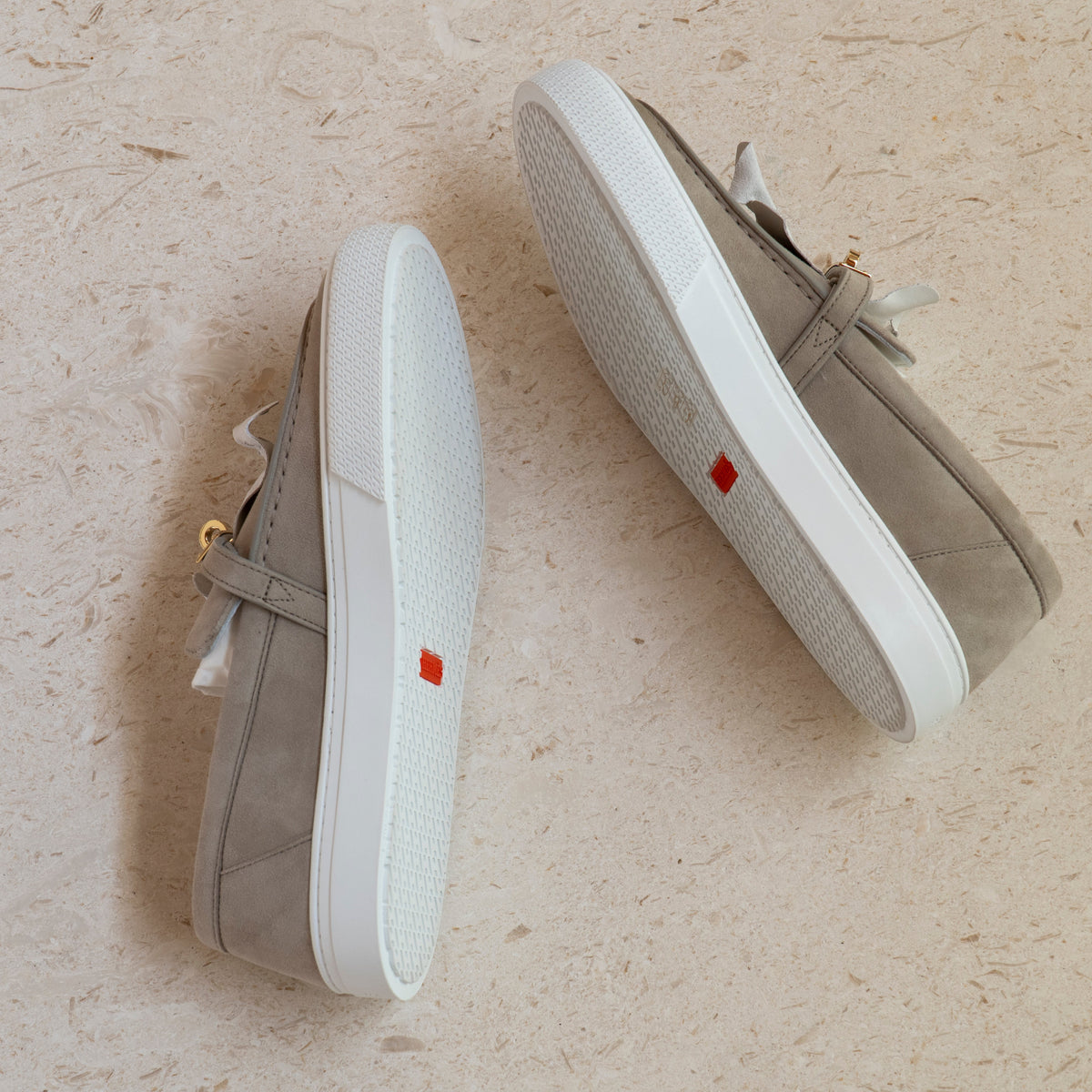 NEW Hermès Game Slip-On Sneaker Beige Esquisse Size 38 Full Set