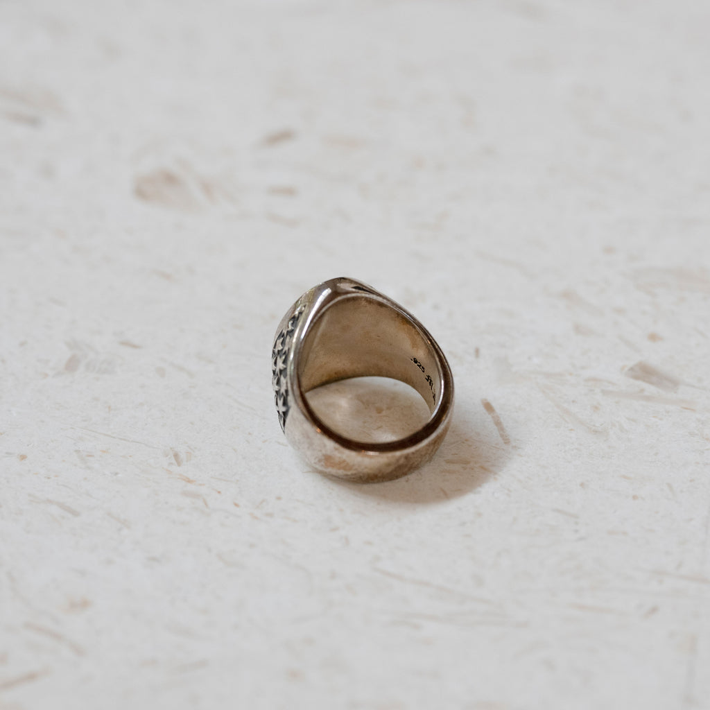 Chrome Hearts PPO Cameo Silver Ring