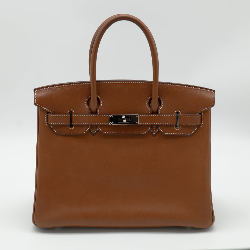 *RARE* Hermès Fauve Barenia Birkin 30 Palladium Hardware