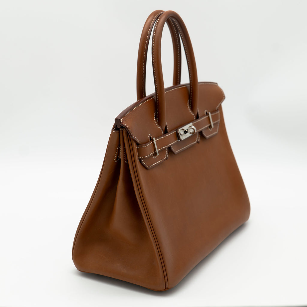*RARE* Hermès Fauve Barenia Birkin 30 Palladium Hardware