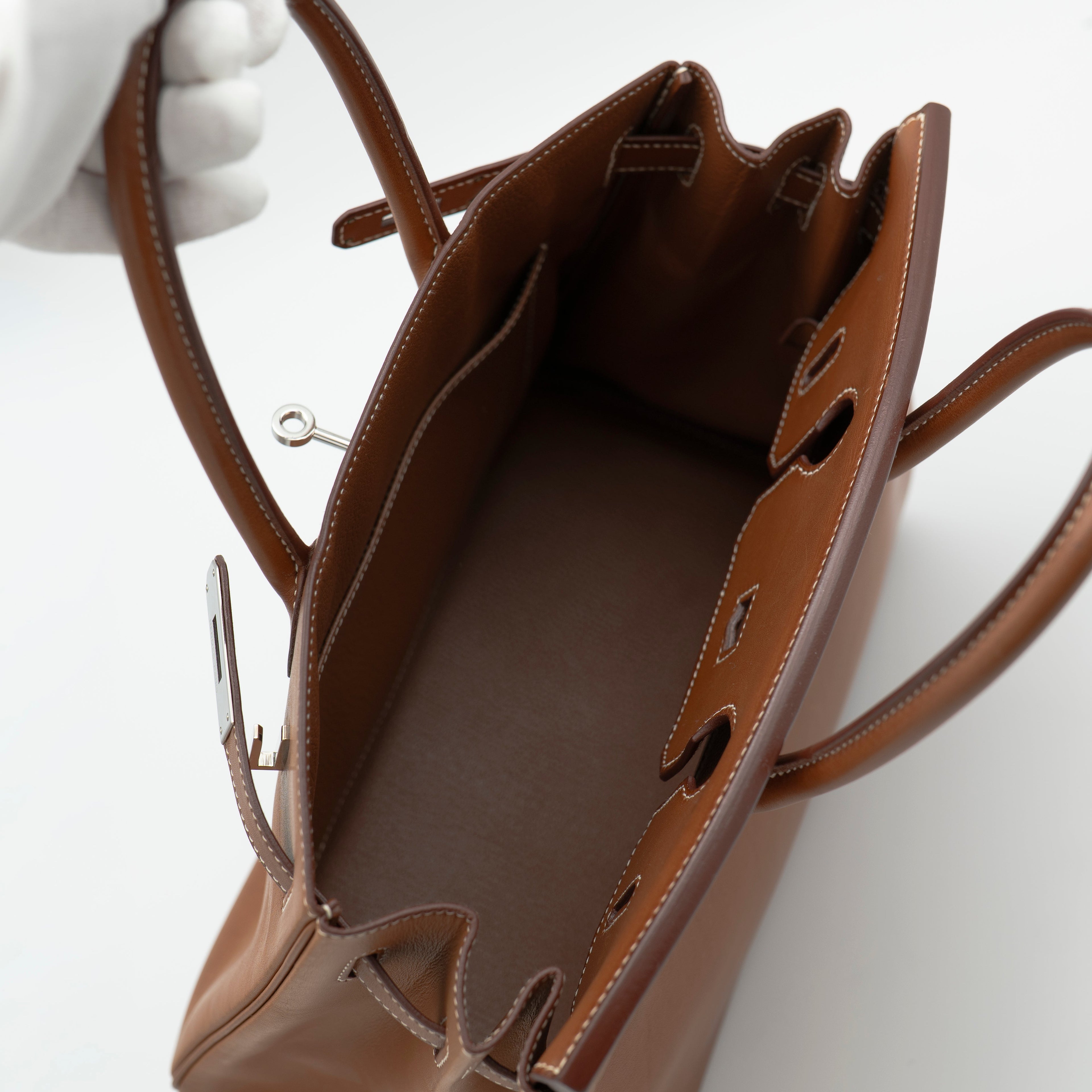 *RARE* Hermès Fauve Barenia Birkin 30 Palladium Hardware