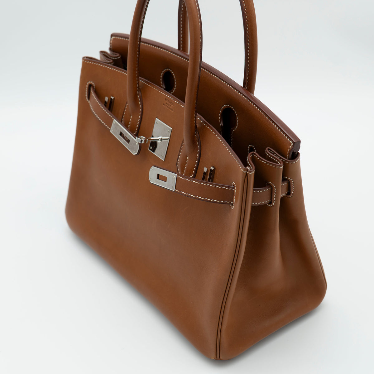 *RARE* Hermès Fauve Barenia Birkin 30 Palladium Hardware