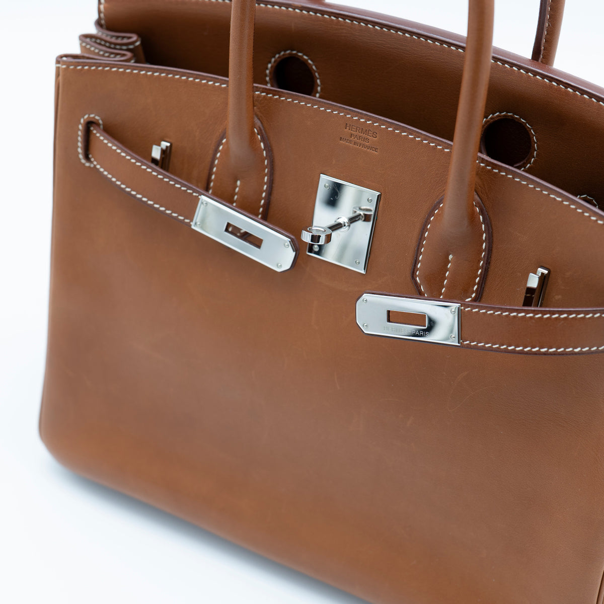 *RARE* Hermès Fauve Barenia Birkin 30 Palladium Hardware