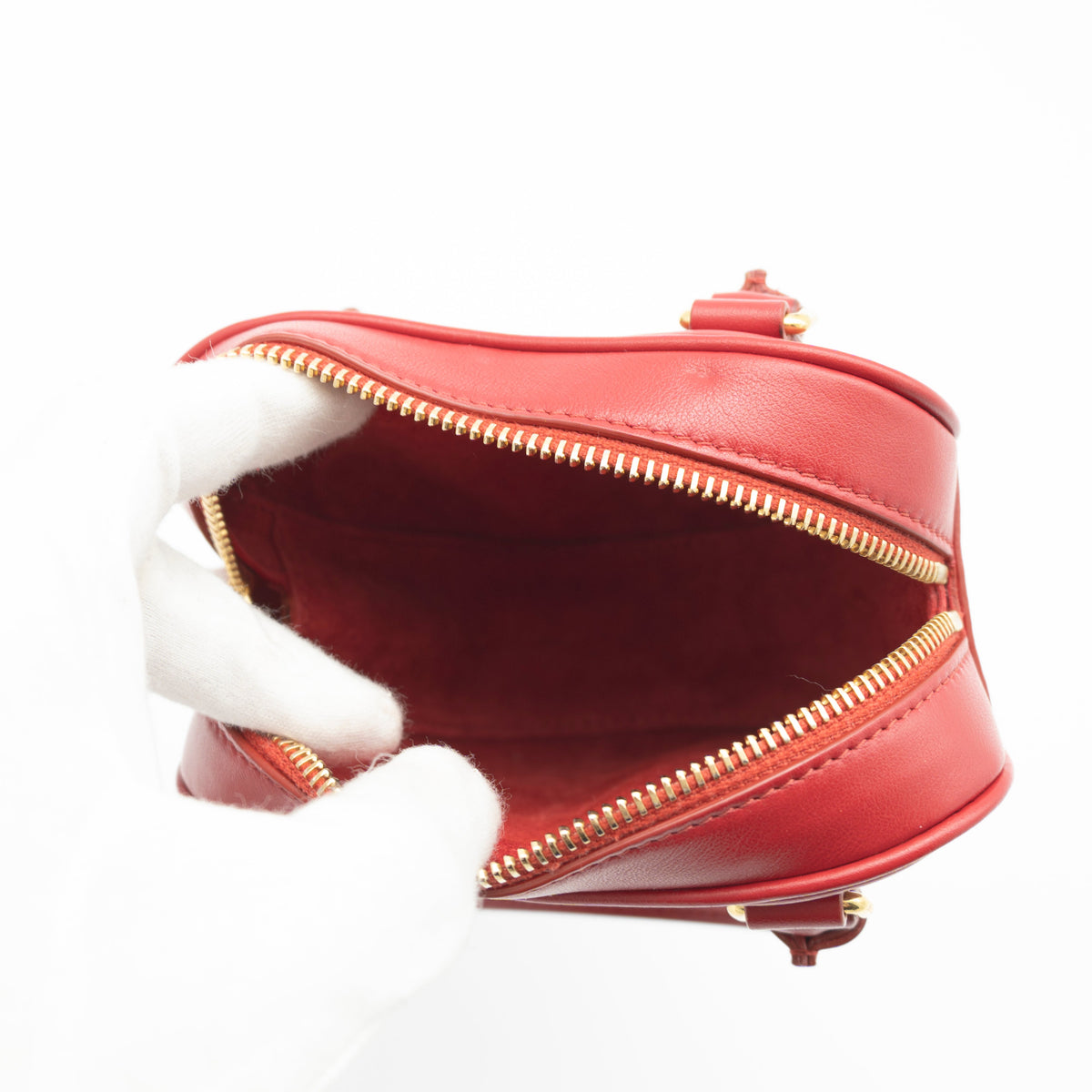 Celine Valentine's Day Limited Edition Medium Heart Top Handle Micro Bag