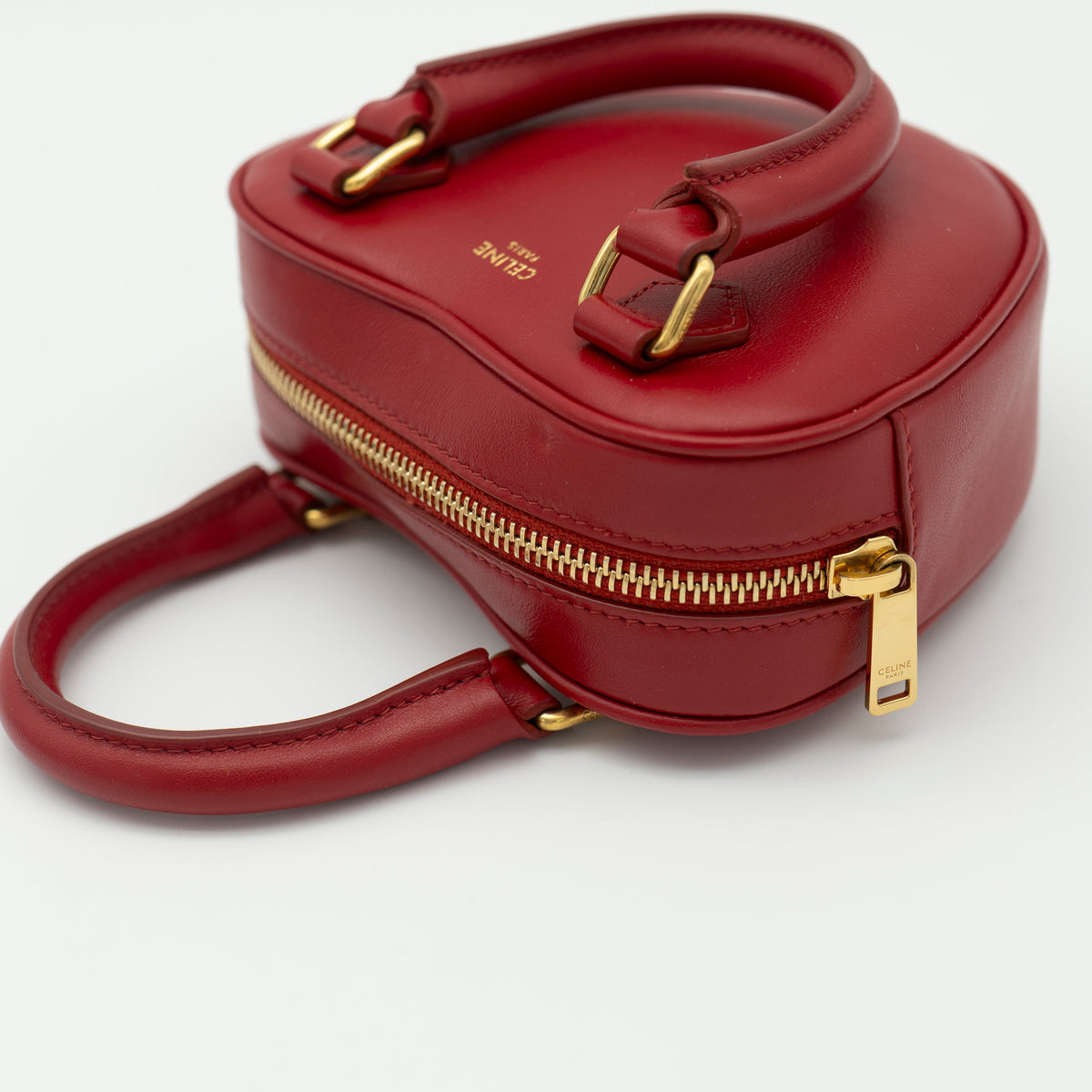 Celine Valentine's Day Limited Edition Medium Heart Top Handle Micro Bag