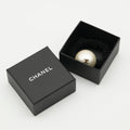 CHANEL CC Faux Pearl Hair Tie A63896