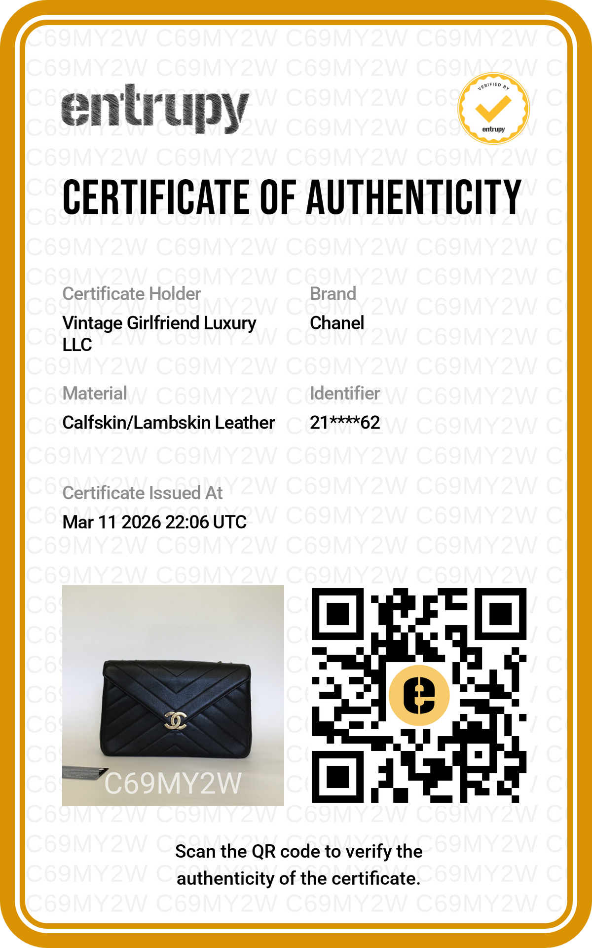 CHANEL Paris-Seoul Coco Envelope Flap Bag