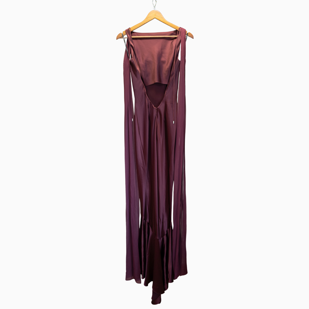 Retrofête Julia Dress in Port Size XXS