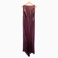 Retrofête Julia Dress in Port Size XXS