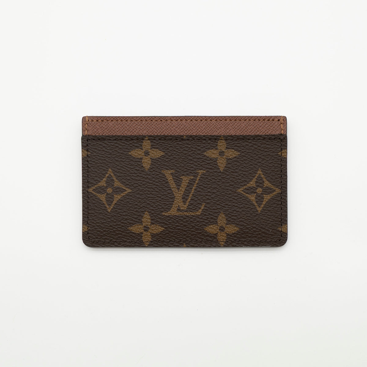 NEW Louis Vuitton Monogram Canvas Card Holder w/ Hand-Painted Cherry Blossom Motif