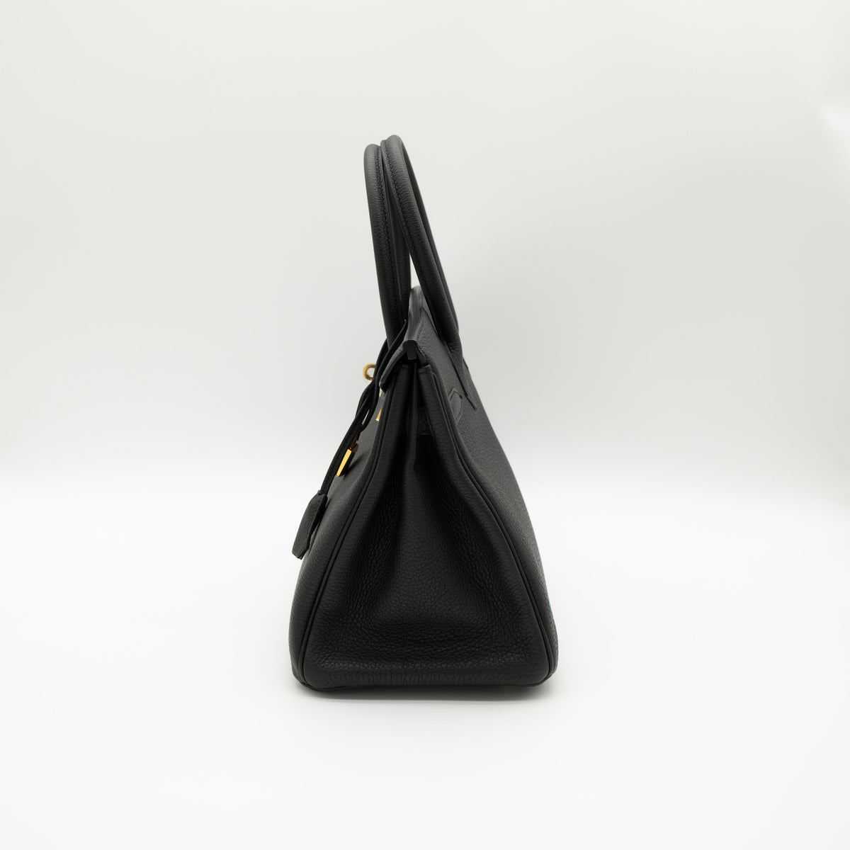 NEW Hermès Birkin 30 Noir Togo Gold Hardware C Stamp