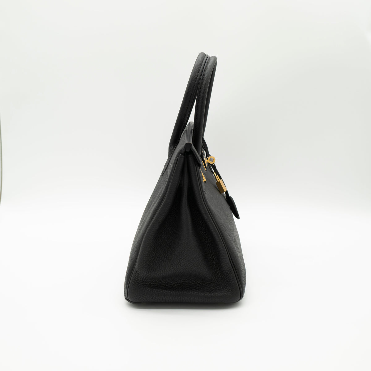 NEW Hermès Birkin 30 Noir Togo Gold Hardware C Stamp