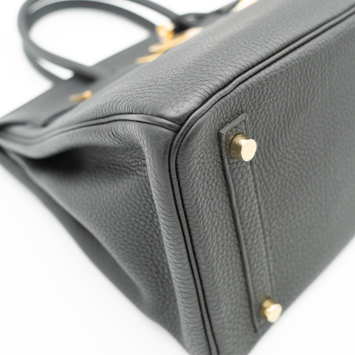 NEW Hermès Birkin 30 Noir Togo Gold Hardware C Stamp