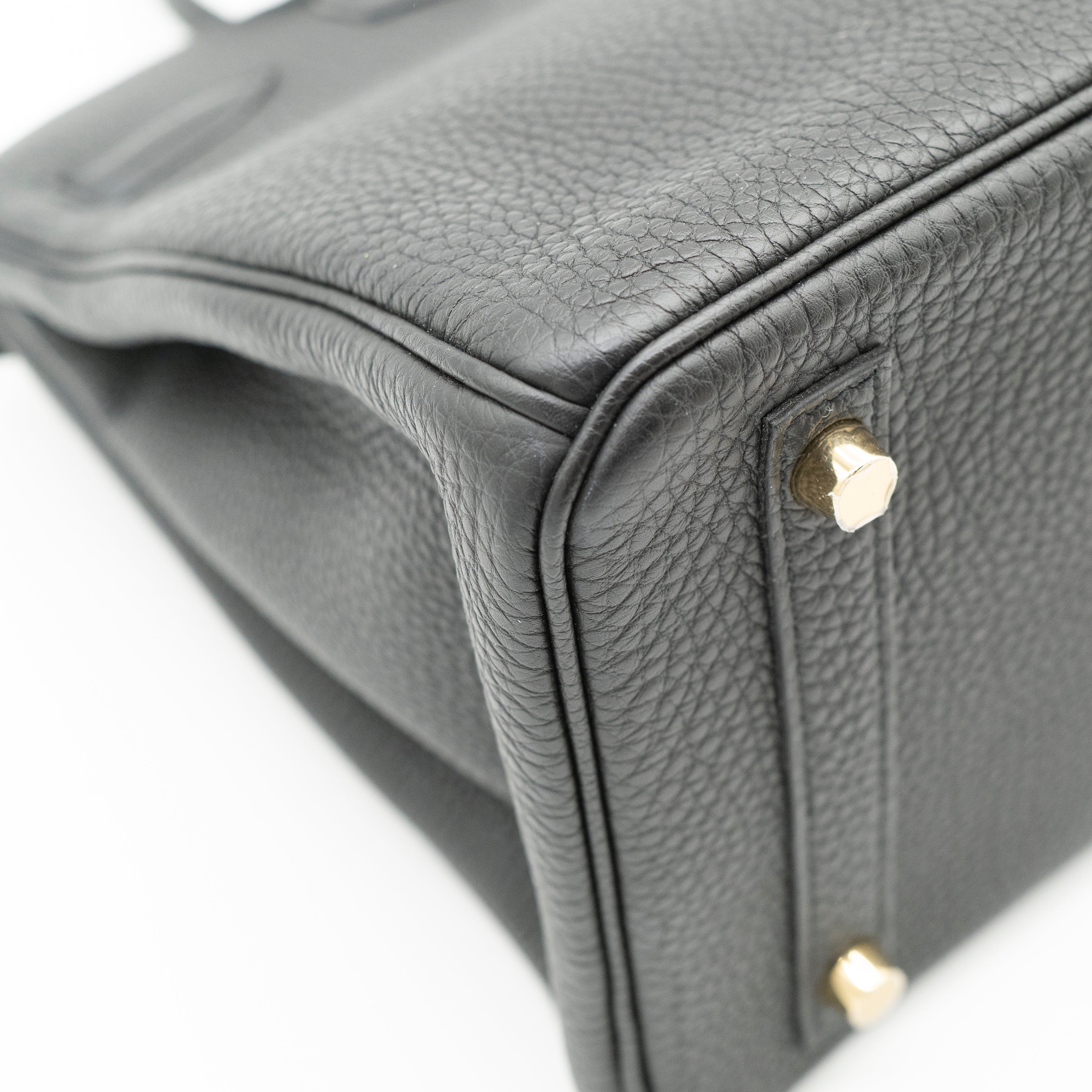 NEW Hermès Birkin 30 Noir Togo Gold Hardware C Stamp