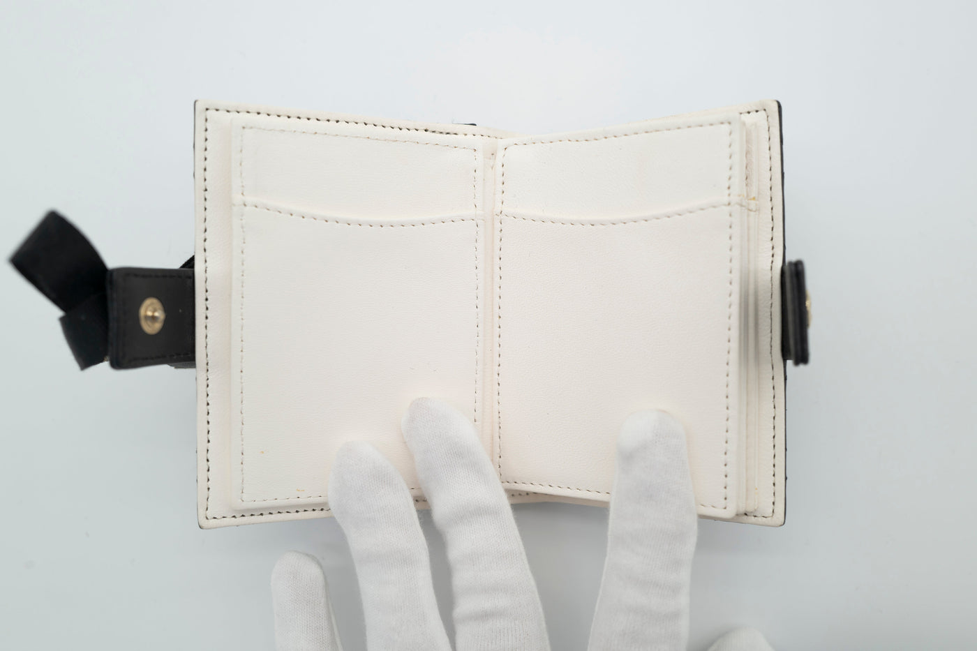 *Rare* CHANEL Limited Edition Dear Diary Mini Book Card Holder Black Lambskin Light Gold Hardware 22B VIP