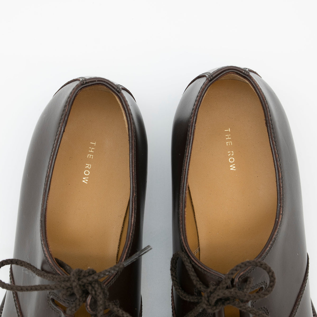 The Row Grant Leather Oxfords IT 36