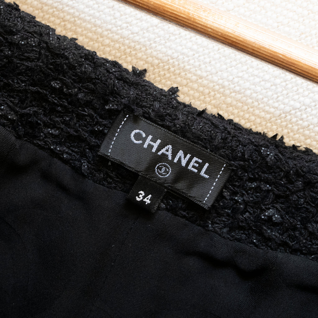 CHANEL 2023 Tweed Strapless Romper FR 34 | US 2