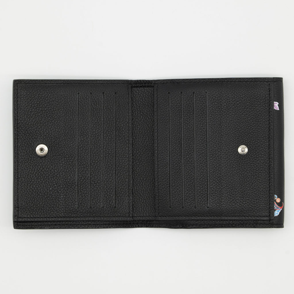 Louis Vuitton Limited Edition Flowers Portefeuille LockMe II Compact Wallet M62081 TA4147
