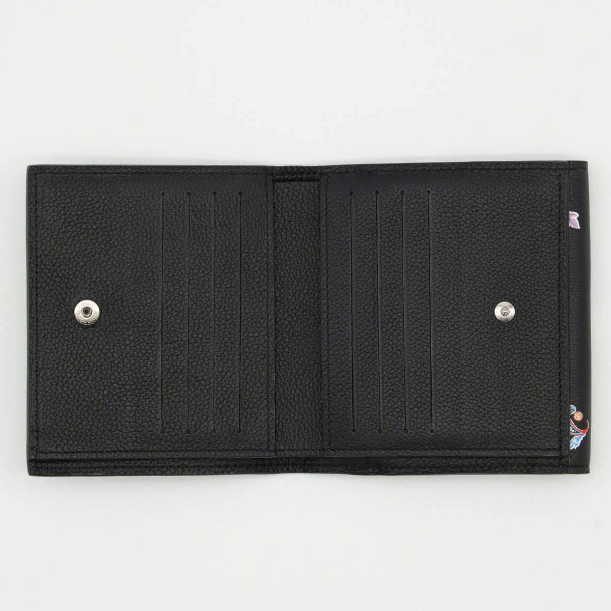 Louis Vuitton Limited Edition Flowers Portefeuille LockMe II Compact Wallet M62081 TA4147