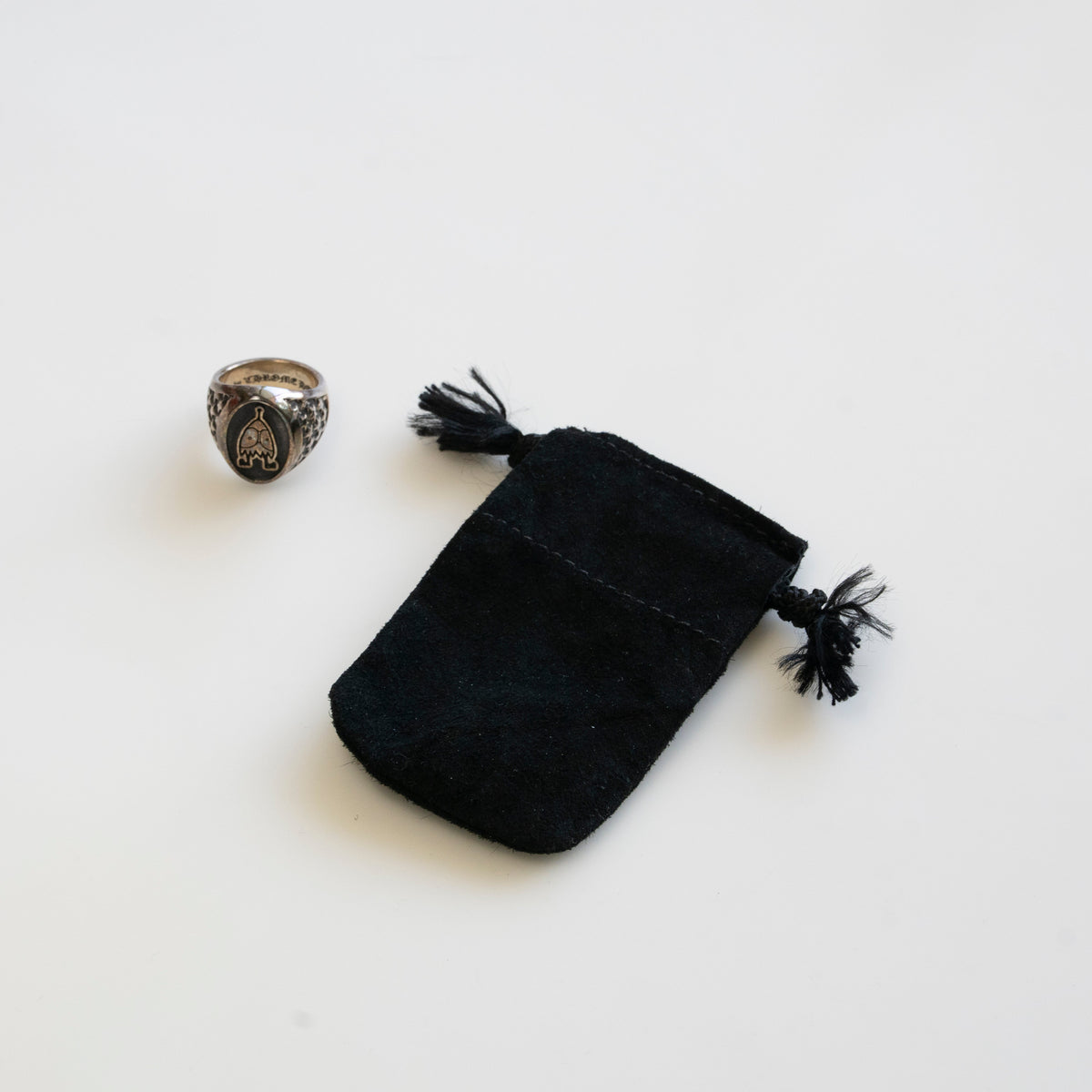 Chrome Hearts PPO Cameo Silver Ring