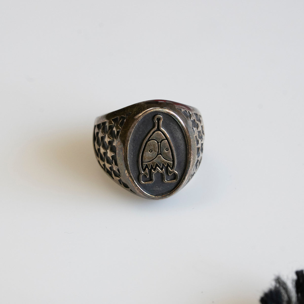 Chrome Hearts PPO Cameo Silver Ring