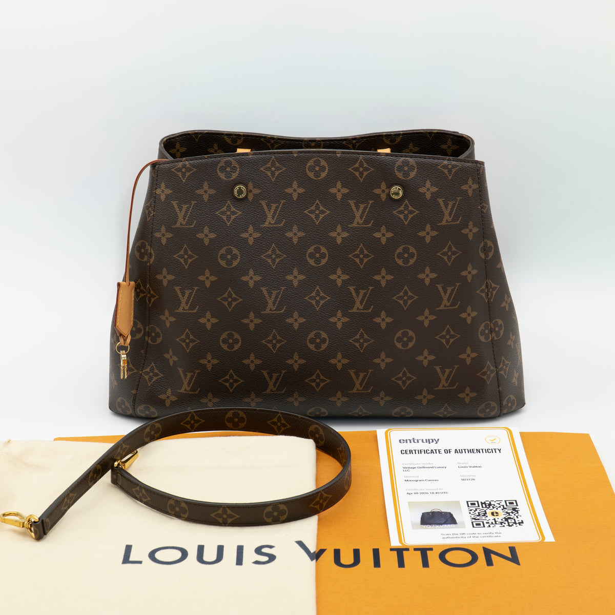 Louis Vuitton Monogram Montaigne GM M41056