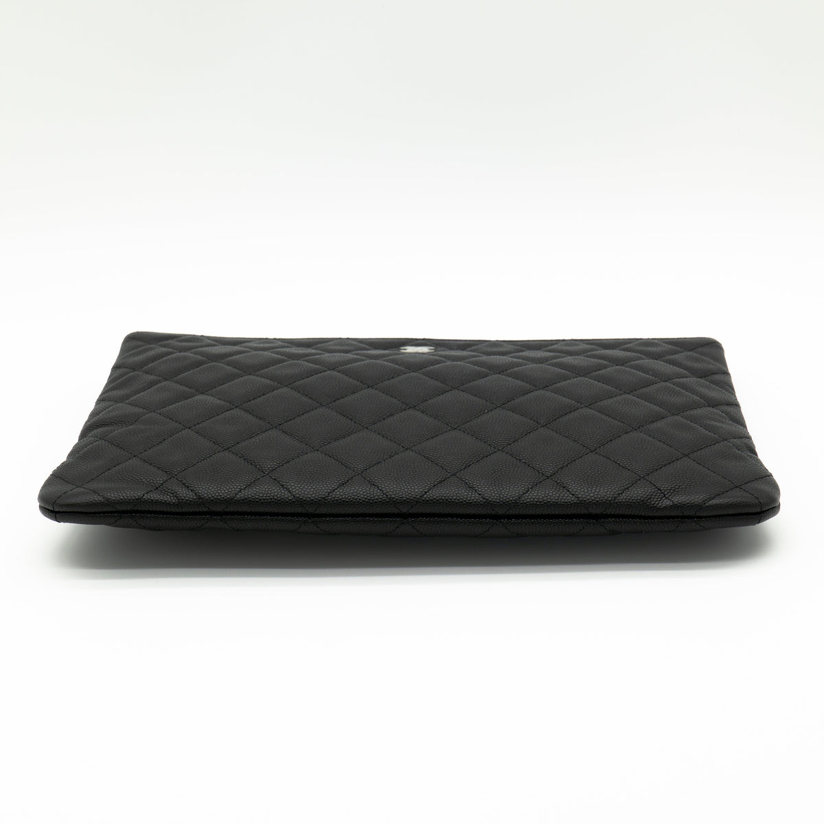 CHANEL Caviar Medium O Case with Exclusive White Packaging from 31 Rue Cambon