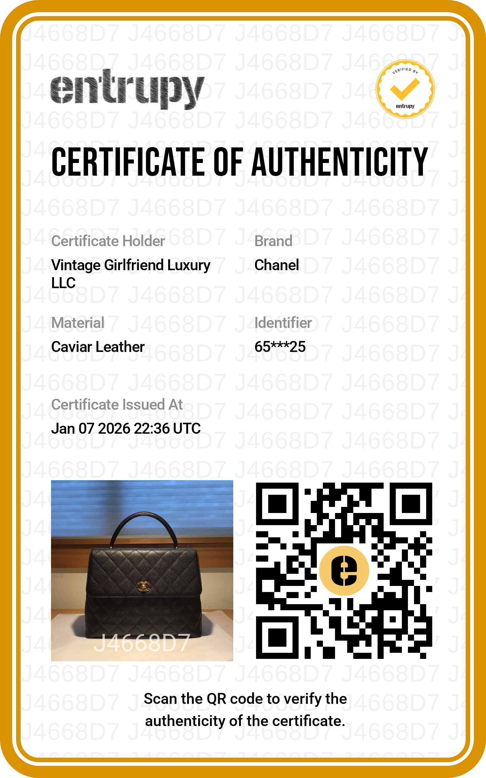 CHANEL Vintage Caviar Jumbo Kelly Flap 24K Gold Hardware A12397