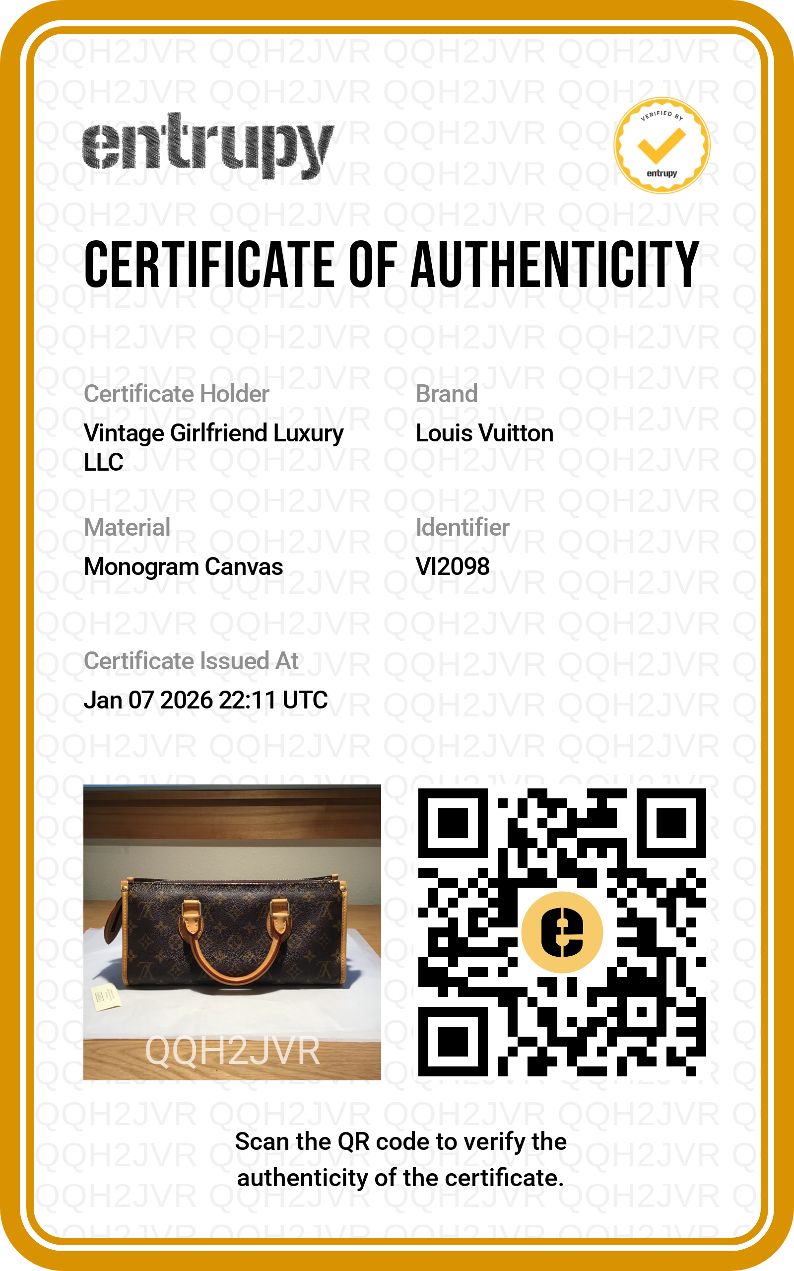 Louis Vuitton Monogram Popincourt Top Handle Bag M40009