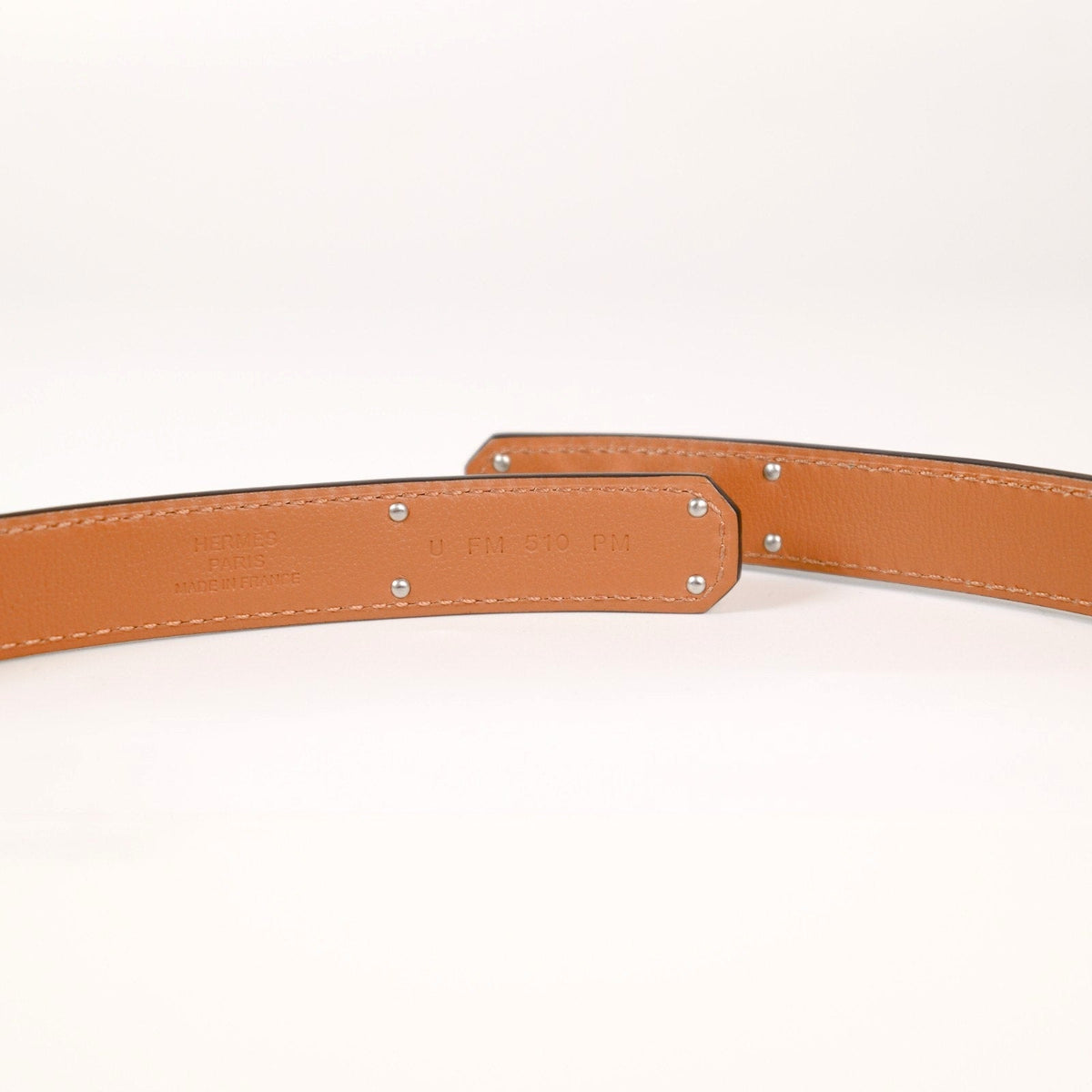 Hermès Kelly 18 Belt Etoupe Epsom Leather Palladium Hardware U 2022